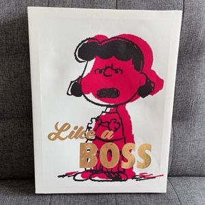 Peanuts canvas Wall Art | Lucy Like a Boss | 16x12 in